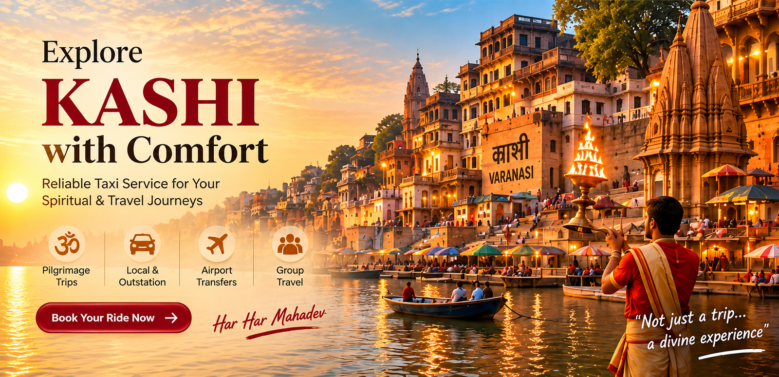 Explore Kashi with Comfort
